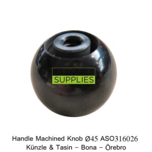 Handle Machined Knob Ø45 ASO316026 Künzle & Tasin - Bona - Örebro Handle Machined Knob Ø45, ASO316026, künzle & Tasin - Bona - Örebro