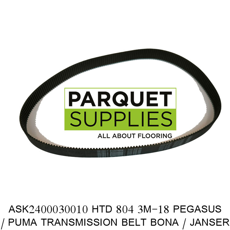 ASK2400030010, HTD 804 3M-18 PEGASUS PUMA TRANSMISSION BELT BONA JANSER